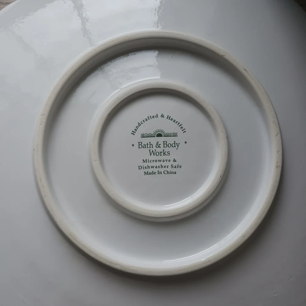 🌷 Bath & Bodyworks Large Ceramic Serving Plate / Platter - Picture 11 of 11